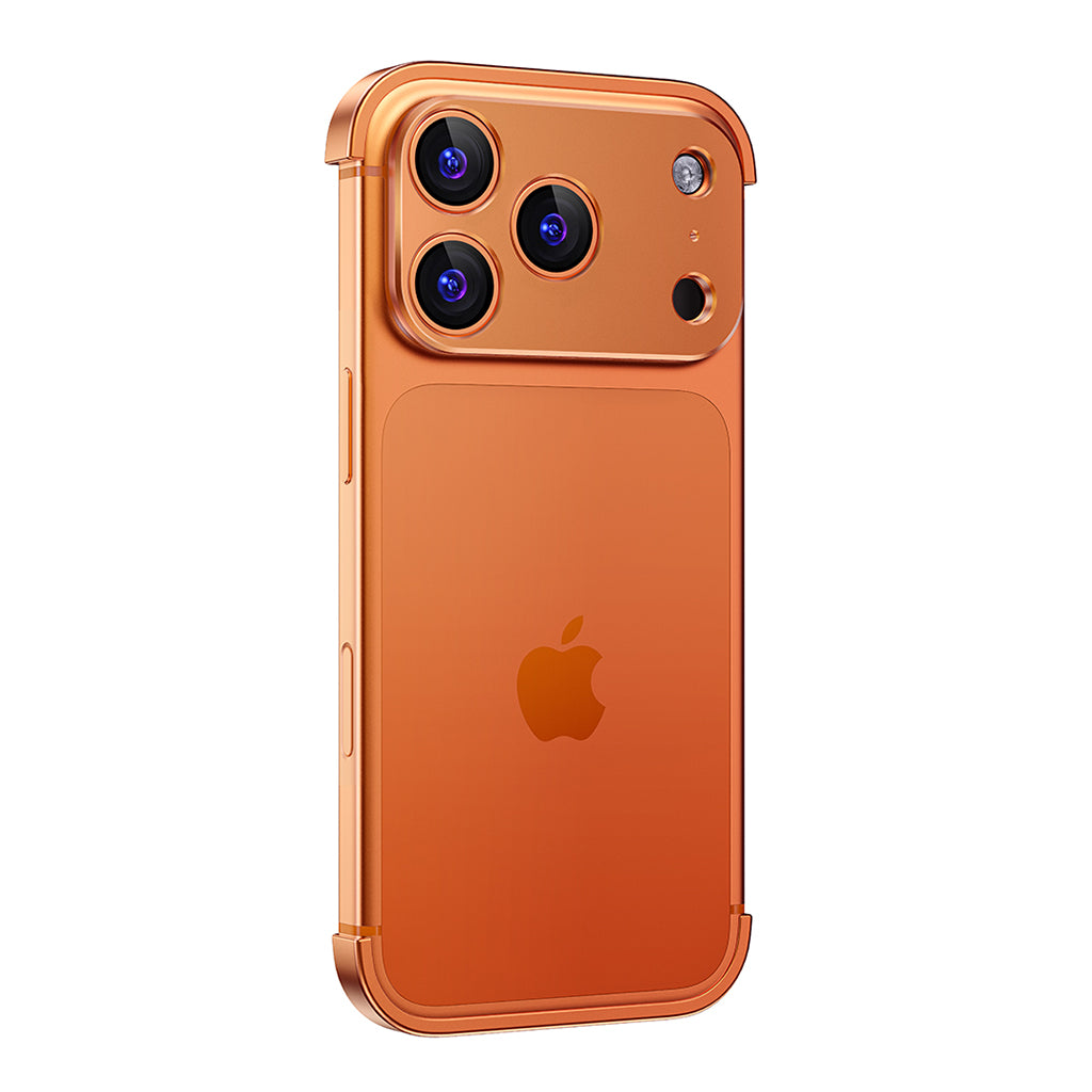 Minimal Metal Case for Apple iPhone, Slim and Lightweight Bumper