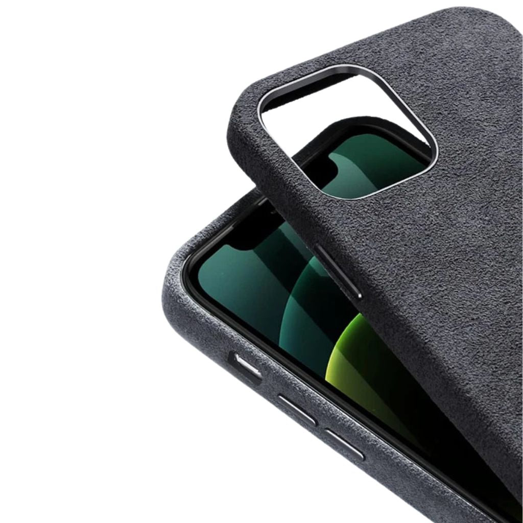 Magnetic Alcantara Leather Case